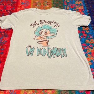 Human Unlimited Shirts for the Soul Mid-Conquer T shirt